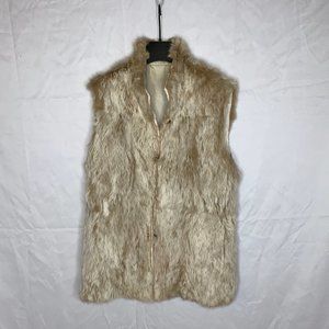Vintage dibari Rabbit Fur vest (8)